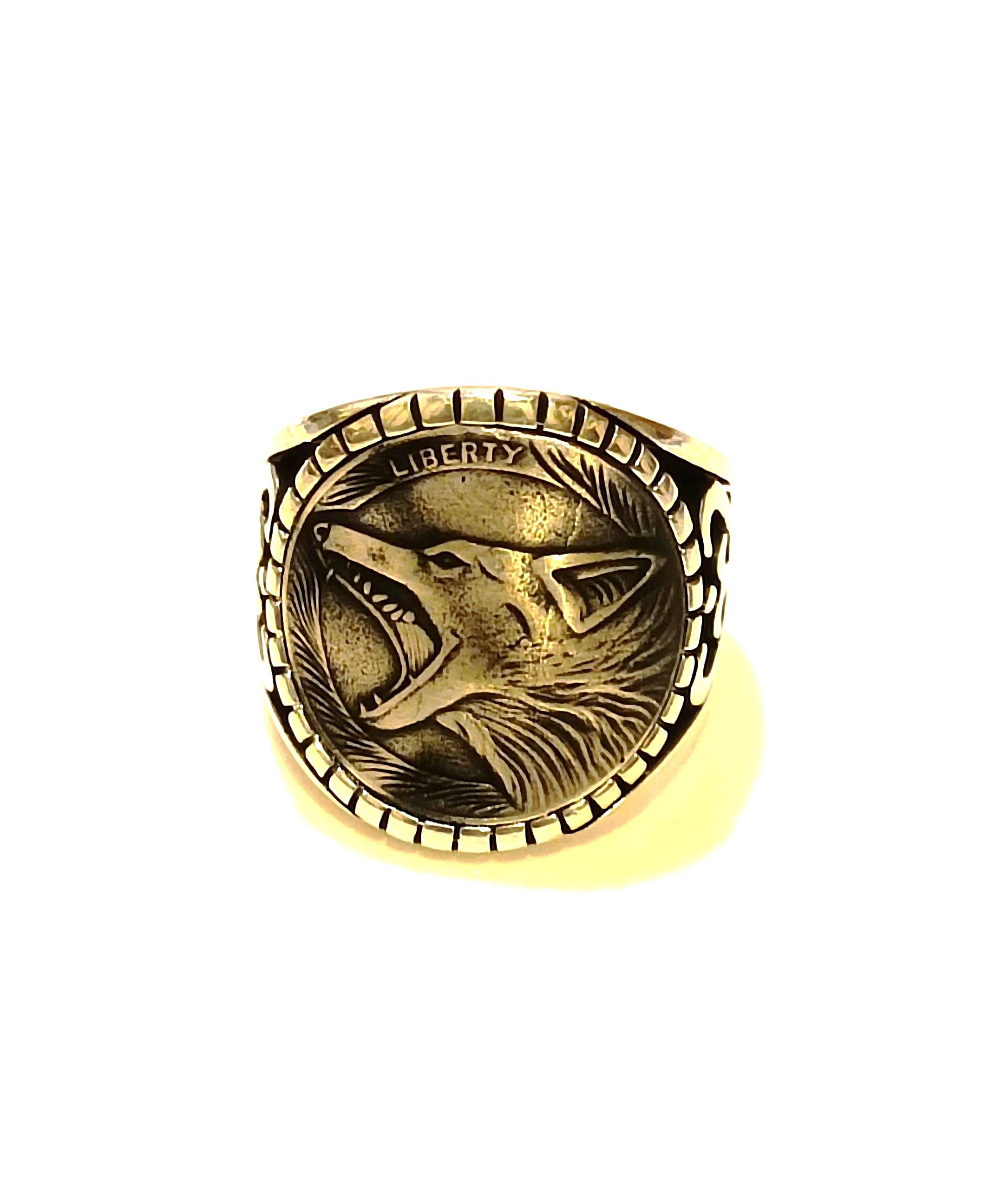 Alpha's Mark – Wolf 925 sterling silver signet ring